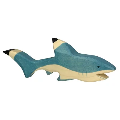 HOLZTIGER  - 2041088 - Figurine Animal - Requin