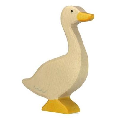HOLZTIGER  - 80027 - FIGURINE - OIE, DEBOUT 