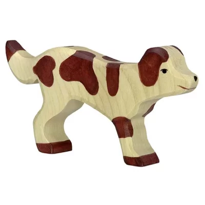 HOLZTIGER  - 80058 - Figurine - Chien de Ferme