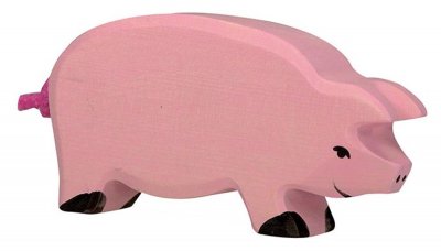 HOLZTIGER  - 80065 - Figurine - Cochon
