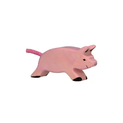 HOLZTIGER  - 80067 - Figurine - Porcelet, Marchant