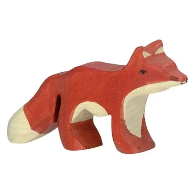 GOKI Holztiger - 80096 - Figurine - Renard, Petit