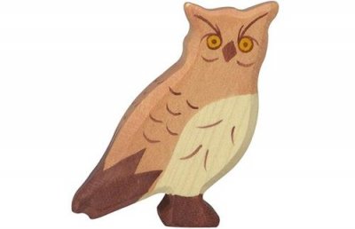 GOKI Holztiger - 80123 - Figurine - Hibou