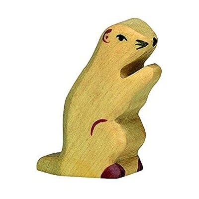 GOKI Holztiger - 80132 - Figurine - Marmotte