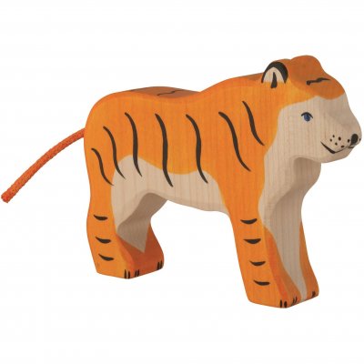 HOLZTIGER  - 80136 - FIGURINE - TIGRE, DEBOUT 