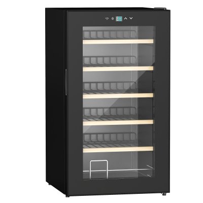HOMCOM  - Cave  vin - Acier - 43x45x75cm - Noir