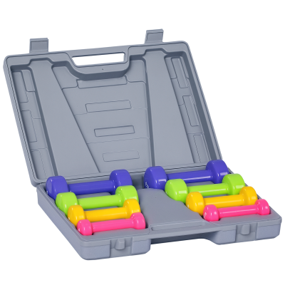 HOMCOM  - Ensemble dhalt&egrave;res courtes - M&eacute;tal - 41x30x8cm - Multicolore