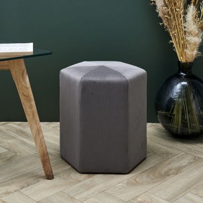  HOME DECO FACTORY HD6711 Pouf, Textile-Polyester, 35x35x35 cm