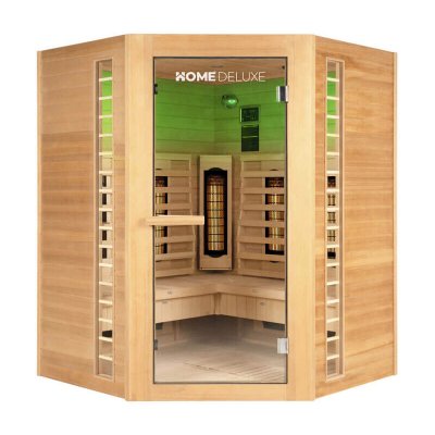 HOME DELUXE  - Cabine infrarouge redsun deluxe xxl - 150 x 150 cm pour 4 personnes
