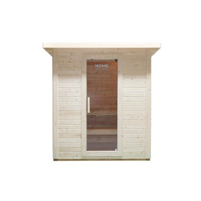 HOME DELUXE  Sauna ext&eacute;rieure TALO L >Taille: 221 x 217 x 221 cm