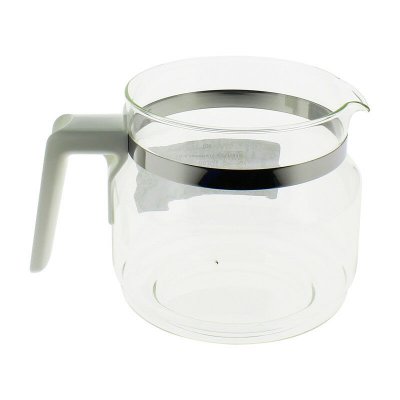 HOME EQUIPEMENT  - Verseuse couleur blanche sans couvercle pour Cafeti&egrave;re