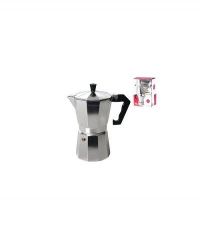 GENERIQUE HOME Mokita Cafeti&egrave;re en Aluminium 6 Tasses Moka Breakfast