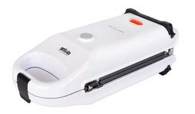 SILVA-HOMELINE Homeline de cm 303 Donuts/gaufr&eacute; & Cake Pop Maker, acier inoxydable, blanc