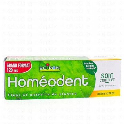 HOMEODENT  soin complet dents et gencives citron tube 120ml