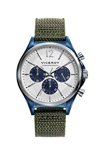 VICEROY Hommes Chronographe Quartz Montre avec Bracelet en Nylon 471109-05