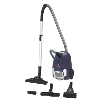 HOOVER  Brave BV60PET 011 - Aspirateur - traineau - sac - bleu glamour