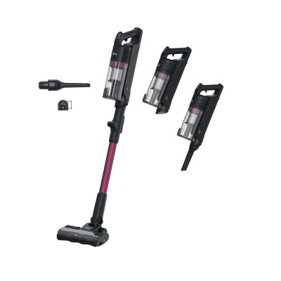 HOOVER  HF1M10HX 011 Aspirateur-balai 2 en 1 Batterie Sec Sans sac 200 W Magenta, Noir - Neuf