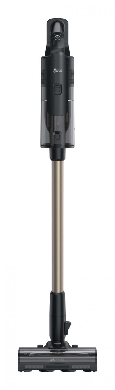 HOOVER  HF610P 011 Aspirateur balai Batterie Sec EPA Sans sac 0,7 L 660 W Noir, M&eacute;tallique 4 Ah