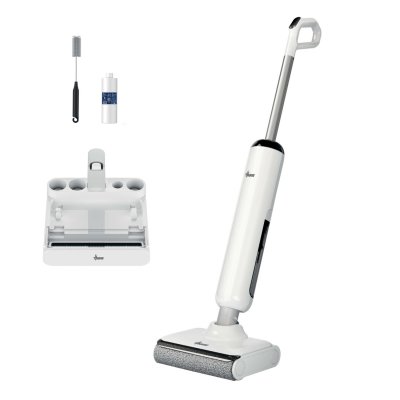 HOOVER  HW400 011 Balai &eacute;lectrique Batterie Humide Sans sac 220 W Blanc