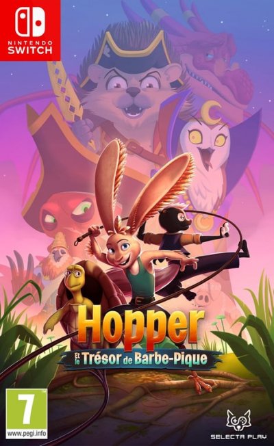 JUST FOR GAMES Hopper et le Tr&eacute;sor de Barbe-Pique - Jeu Nintendo Switch