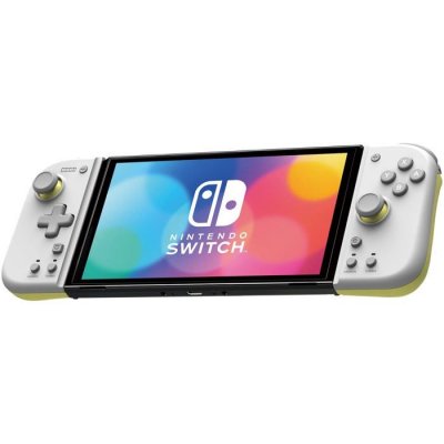 HORI  split pad compact blanco/amarillo para nintendo switch