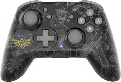 HORI  The Legend Of Zelda Nintendo Switch Controller Noir