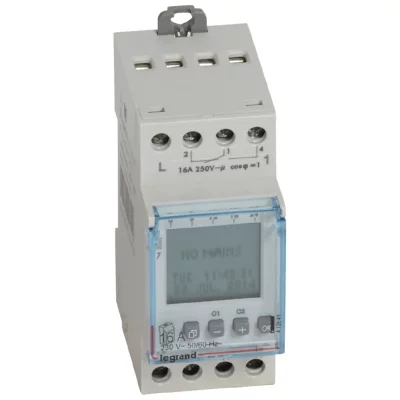 LEGRAND Horloge Hebdomadaire 2 Contacts No-Nf -  412641