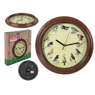 Horloge Murale M&eacute;lodie Oiseau