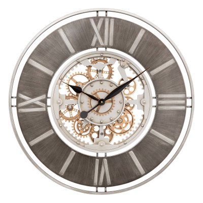 Horloge Soul - m&eacute;tal - dor&eacute; - D70 cm - Atmosphera cr&eacute;ateur d'int&eacute;rieur