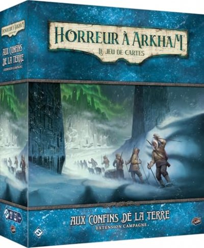 FANTASY FLIGHT GAMES Horreur &agrave; Arkham JCE - Aux Confins de la Terre : Extension Campagne