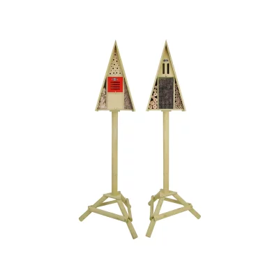 ESSCHERT DESIGN H&ocirc;tel &agrave; insectes sur poteau en bo&icirc;te cadeau  WA18