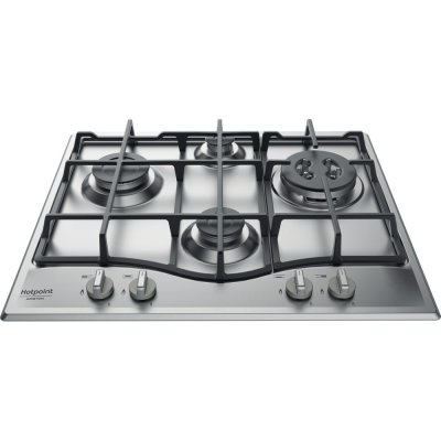 HOTPOINT  Ariston PCN 641 T/IX/HAR Table de cuisson au gaz Inox - 4 foyers