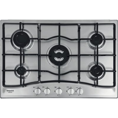 HOTPOINT  PCN 752 T/IX/HAR plaque Acier inoxydable Int&eacute;gr&eacute; Gaz 5 zone(s)