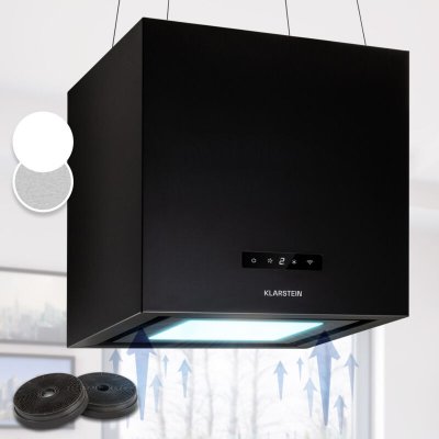 KLARSTEIN Hotte aspirante &icirc;lot Kronleuchter Smart 595m&sup3; / h Panneau LED contr&ocirc;le par application