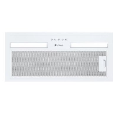 GLOBALO Hotte Casquette Aspirante Silencieuse - 60 cm - 320 m3/h - HADARIO - Blanc 