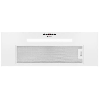 GLOBALO Hotte casquette aspirante silencieuse - 80 cm - 565 m3h - agendero - blanc 