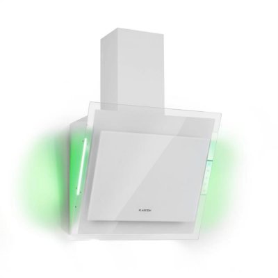 KLARSTEIN Hotte Chemin&eacute;e coud&eacute;e  Mirage 60 - Blanc