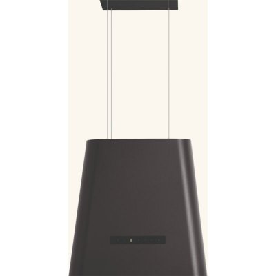 SILVERLINE Hotte cuisine  suspendue NEAT noir mat 50 cm
