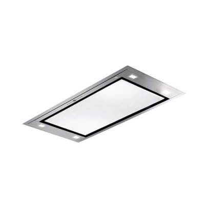 ROBLIN Hotte de plafond 6209274 Inspiration Verre Blanc 100 cm ss moteur