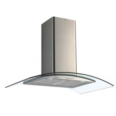 GLEMGAS Hotte d&eacute;corative Glem GHS972IX - Acier inox/verre