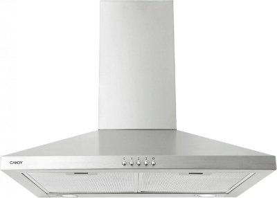 CANDY Hotte d&eacute;corative murale 60cm 67db 458m3/h inox - CCE160XGG - 