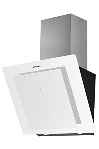 ORBEGOZO Hotte D&eacute;corative Murale DS80170BL 300W 728m&sup3;/h 4 Niveaux de Puissance Acier Blanc