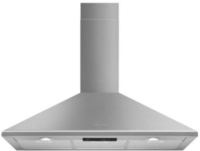 SMEG Hotte d&eacute;corative murale  HOTTE 90CM INOX - KSED95XE