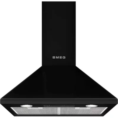 SMEG Hotte d&eacute;corative  KSED65NEE - Noir brillant