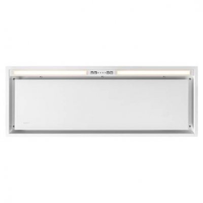 NOVY Hotte encastrable  CRYSTAL 26080 90cm Verre Blanc