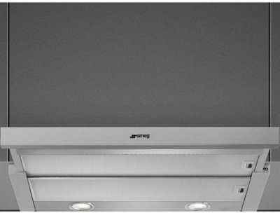 SMEG Hotte T&eacute;l&eacute;scopique  KSET600XE - Acier inoxydable