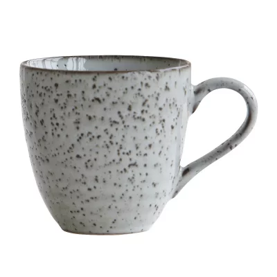 HOUSE DOCTOR  - Rustic Tasse H 9 cm, gris-bleu