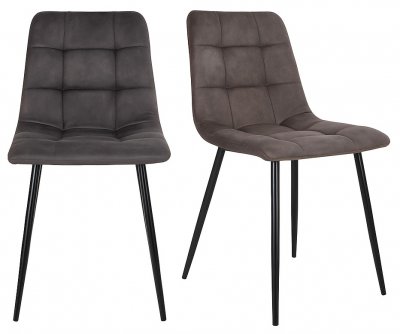 HOUSE NORDIC Chaise Gris Fonc&eacute; Middelfart
