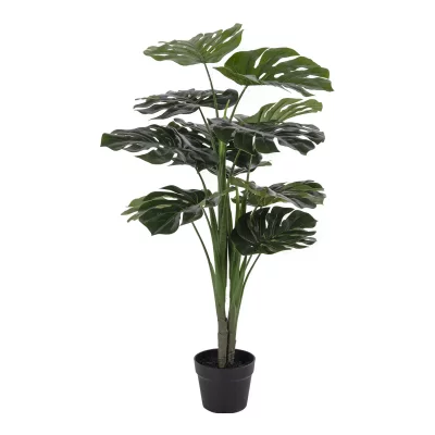 House Nordic Plante artificielle Monstera 90 cm Vert