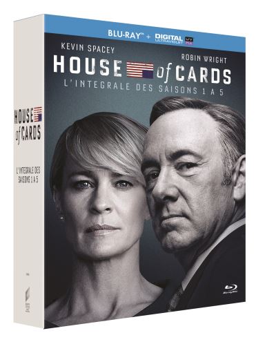 House of Cards-L'Int&eacute;grale Saisons 1 &agrave; 5 [Blu-Ray + Copie Digitale]